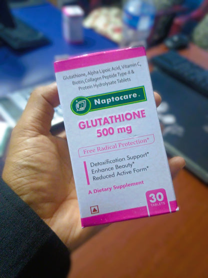 🌿 Naptocare Glutathione 500 mg