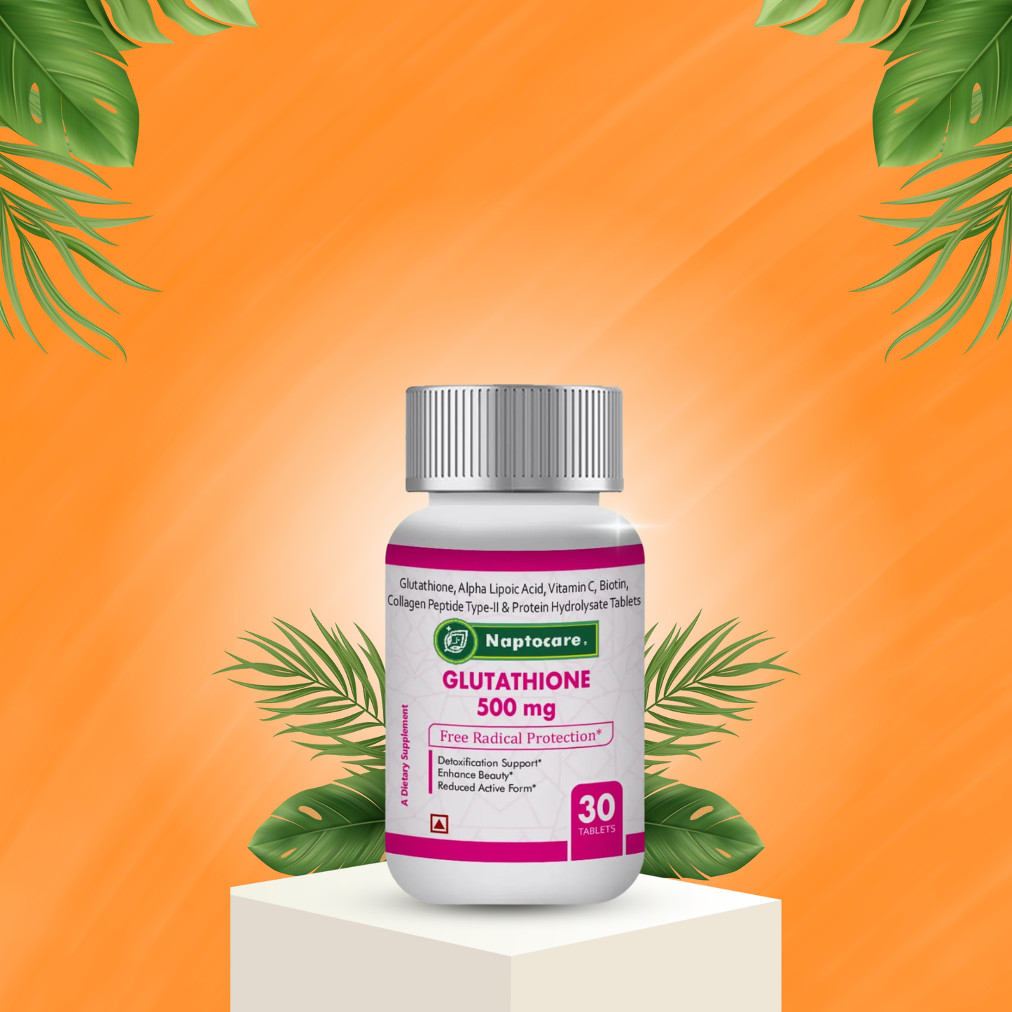 🌿 Naptocare Glutathione 500 mg