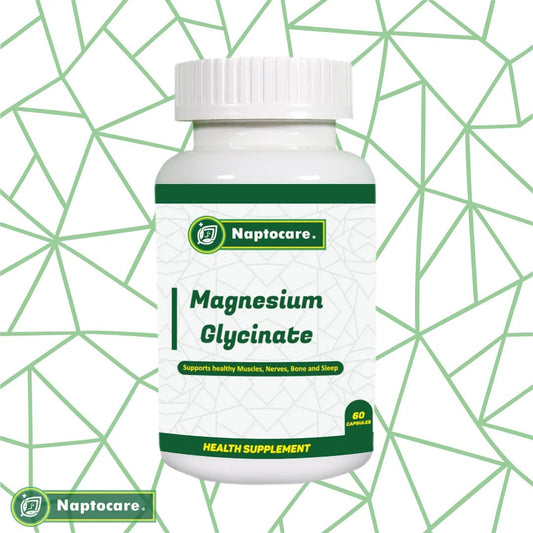 Magnesium Glycinate Supplement - 60 Capsules